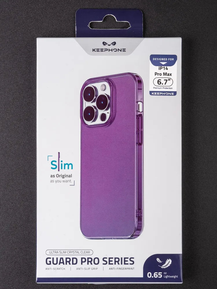 Keephone iPhone 14 Pro Max Guard Pro Series Ultra Slim Case | Purple Keephone iPhone 14 Pro Max Guard Pro Series Ultra Slim Case | Purple